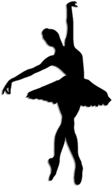 Ballet Clássico - Wallxdecal Name Wall Decal Girl Ballerina Dancing Nursery (400x400)