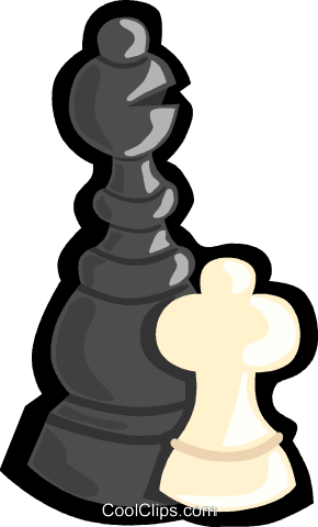 Chess Pieces, Games Royalty Free Vector Clip Art Illustration - Illustration (290x480)