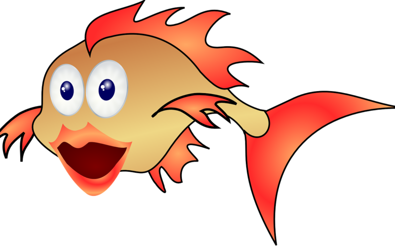 Something Different For Room Decor Aquarium - Fish Clip Art (800x500)