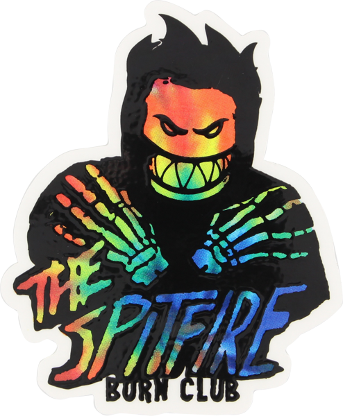 Sf Return Of The Burn Md Decal Single - Spitfire Sticker (494x600)