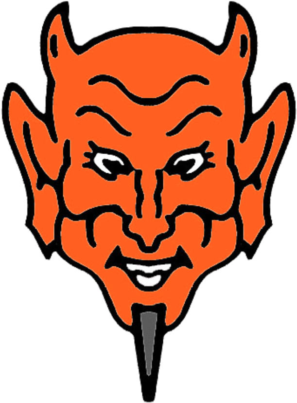 The Burlington Demons Defeat The Sauk Prairie Eagles - Burlington High School Wisconsin Logo (720x899)
