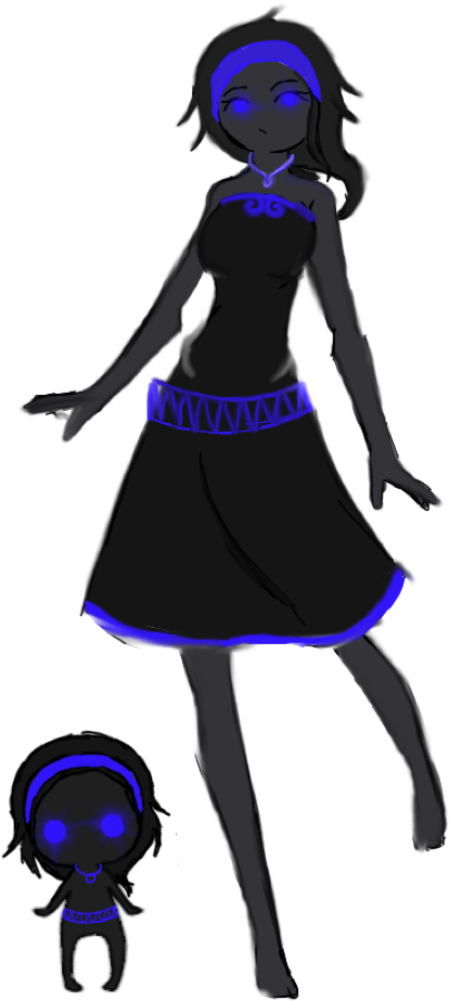 Demon Clipart Shadow - Png Shadow Demons (768x1024)