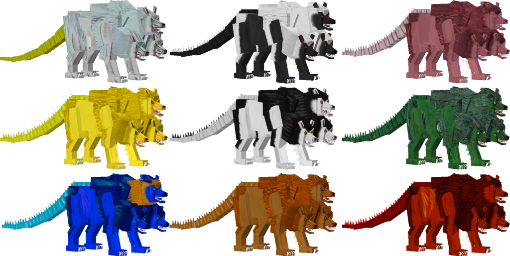 Tricephalic Demon Wolf Size - Indian Elephant (1024x514)