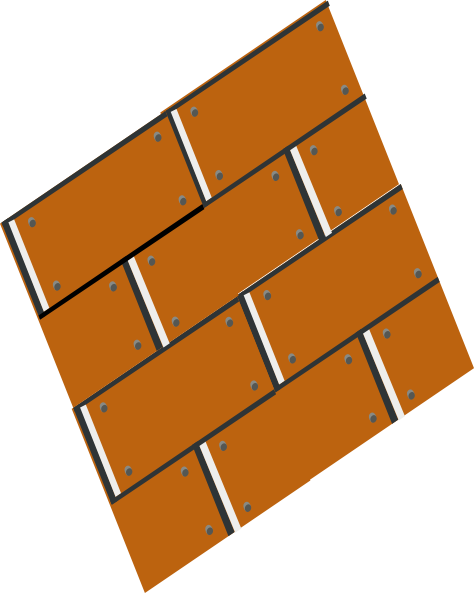 Brick Path Clip Art Clipart - Illustration (474x593)