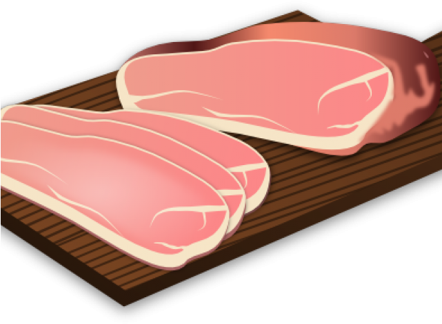 Pork Clipart Ham Slice - Brotzeit Clipart (640x480)