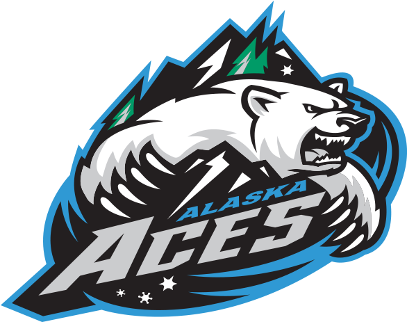 Ace Logo, Alaska Aces, Sports Logos, Hockey Logos, - Alaska Aces Logo (600x475)