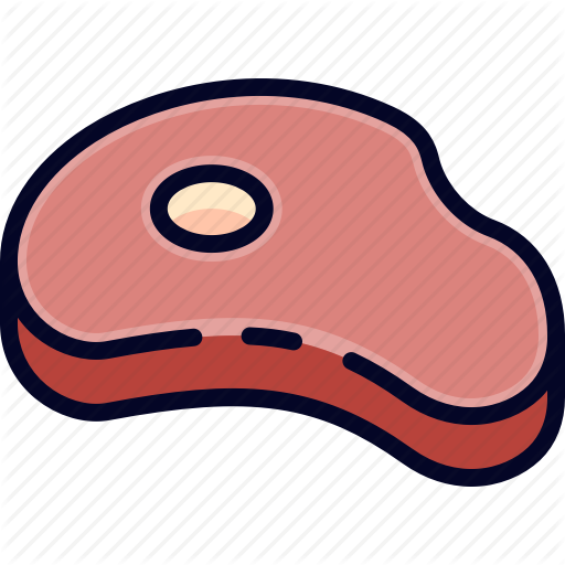 Pork Clipart Pork Steak - Pork Steak (512x512)