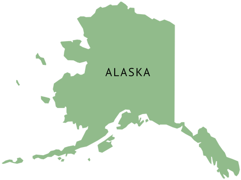 Clip Freeuse Stock Map Silhouette At Getdrawings - Alaska Map (512x512)