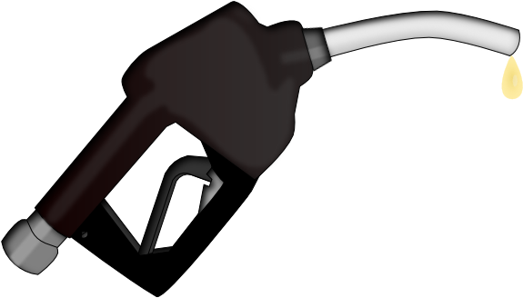 Car Gasoline Fuel Vehicle Petroleum - Petrol Pump Nozzle Vector (600x371)