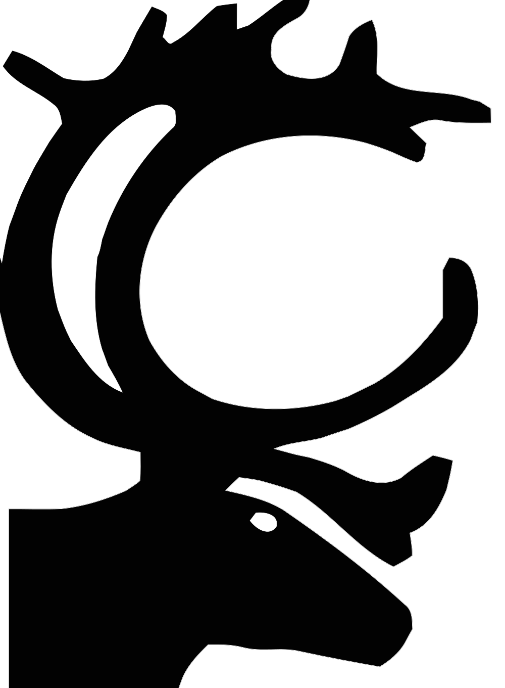 Jpg Library Stock Alaska Vector Stencil - Jpg Library Stock Alaska Vector Stencil (1000x1361)