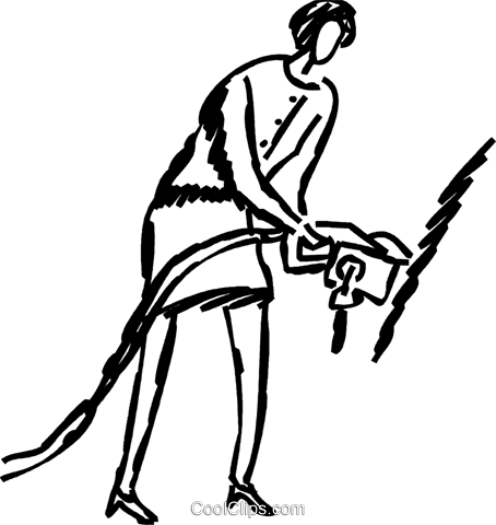 Woman Filling Her Car With Gasoline Royalty Free Vector - Illustration (454x480)