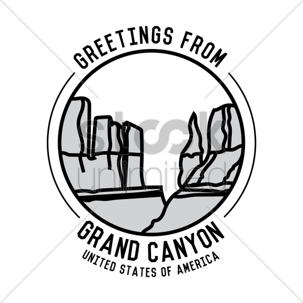 Grand Canyon Clipart Black And White - Yosemite National Park (600x600)