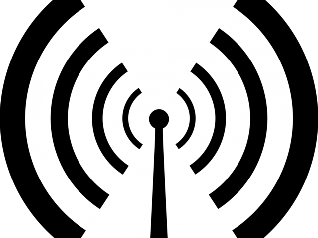 Antenna Clipart Broadcast - Radio Waves Are Used (640x480)