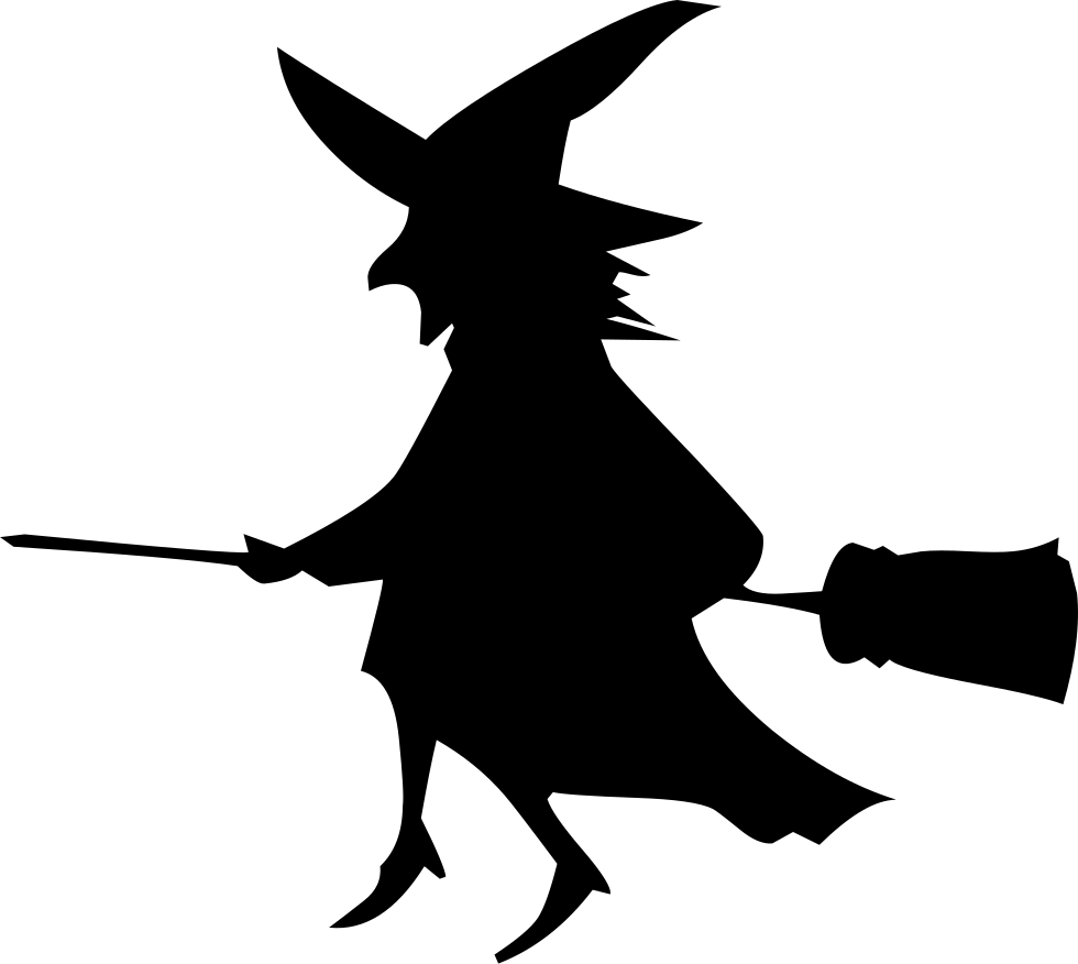 Flying Witch On A Broom Comments - Cafepress If The Broom Fits Rectangle Magnet (980x876)