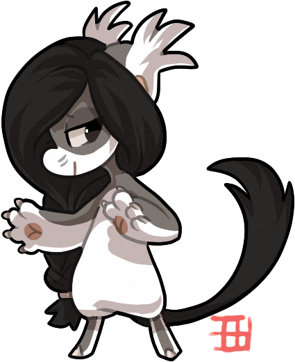 Sprout Clip Bean Hair - Library (454x700)