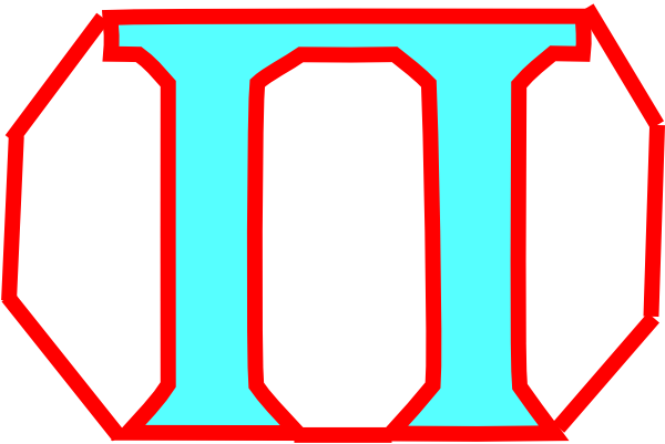 The Arch Of Pi Clip Art At Clker - Pi (600x401)