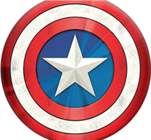Captain America Clipart Simple - Captain America Shield Popsocket (640x480)