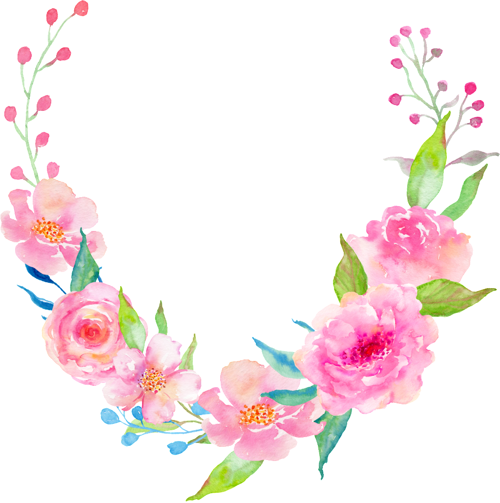 Garland Png - Flower (1024x1030)