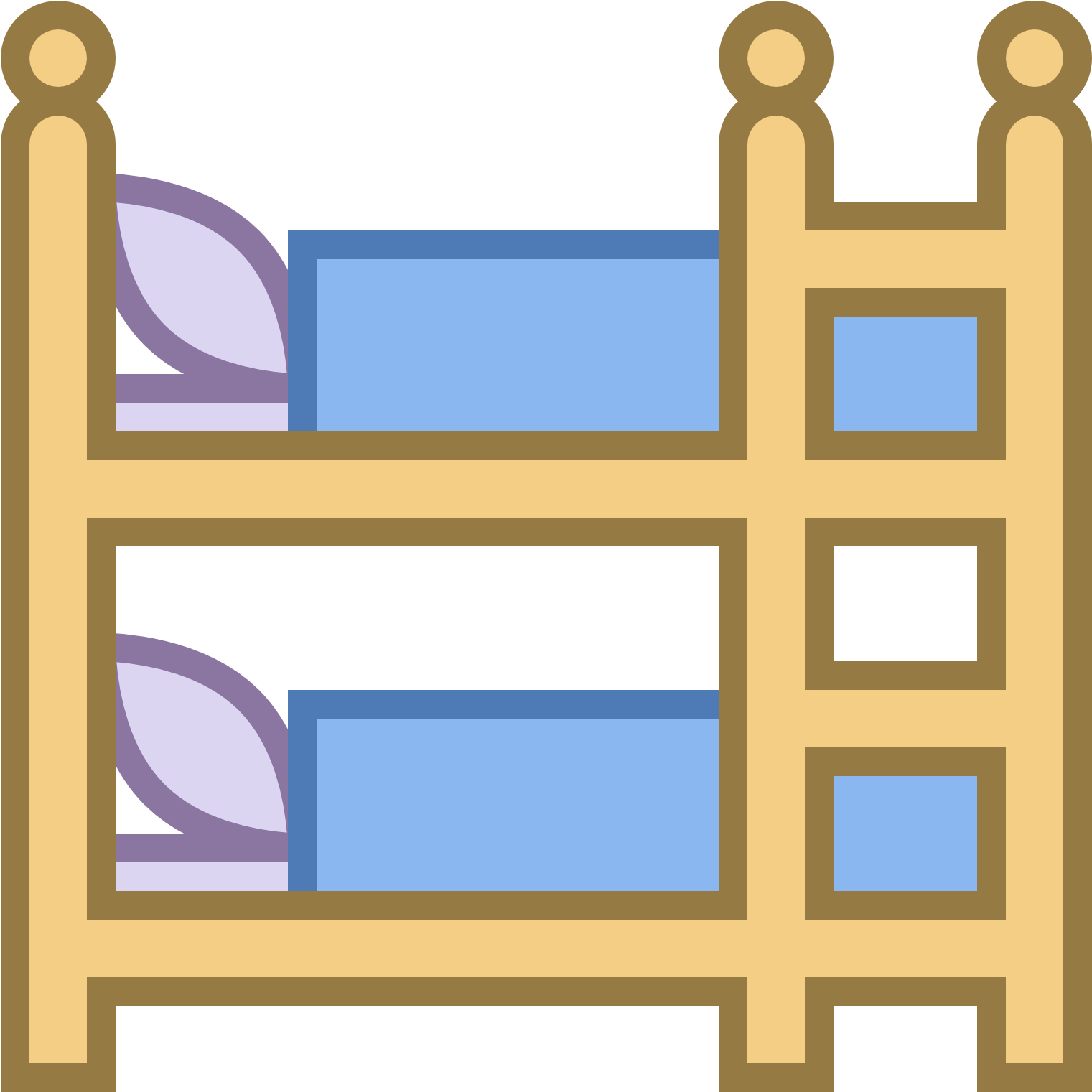 Office Furniture Clipart Bedroom Free Bathroom Clip - Bunk Bed Clipart (1600x1600)