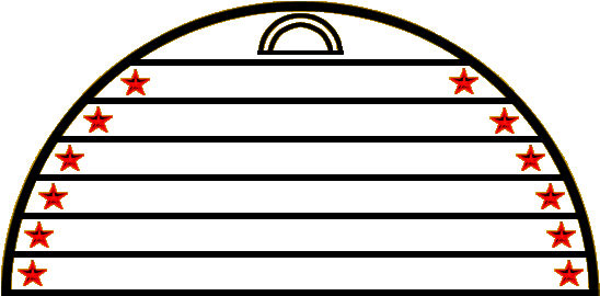 Modified Plan View Of Solomon's Throne - Invocation Of Solomon To Wealth (560x285)