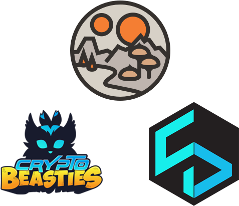 Blockchain The First Cooperation - Decentraland Logo (598x478)