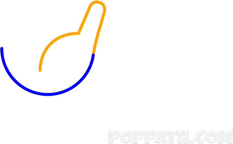 Draw A Thumb On The Right Side Of The U - Draw A Thumb On The Right Side Of The U (1000x1000)