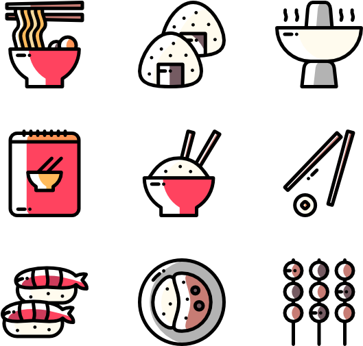 Asian Food Restaurant - Icon (600x564)