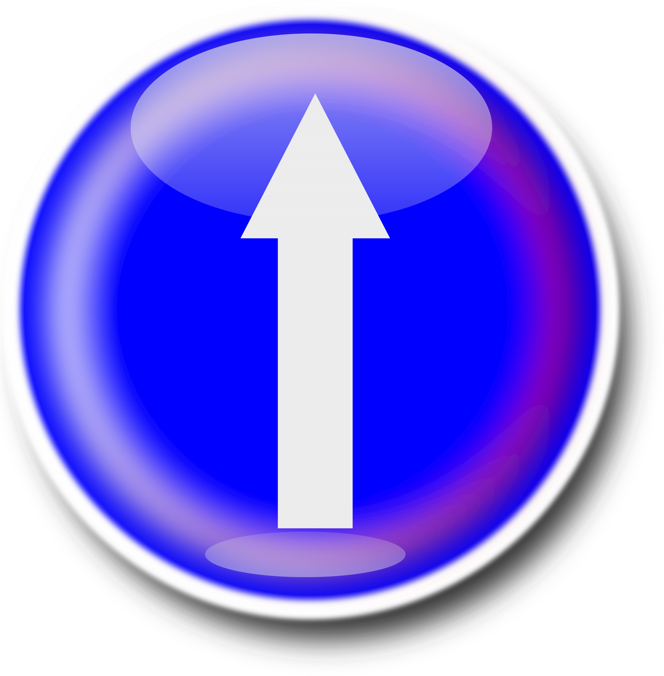 Big Image - Straight Ahead Sign (2274x2400)