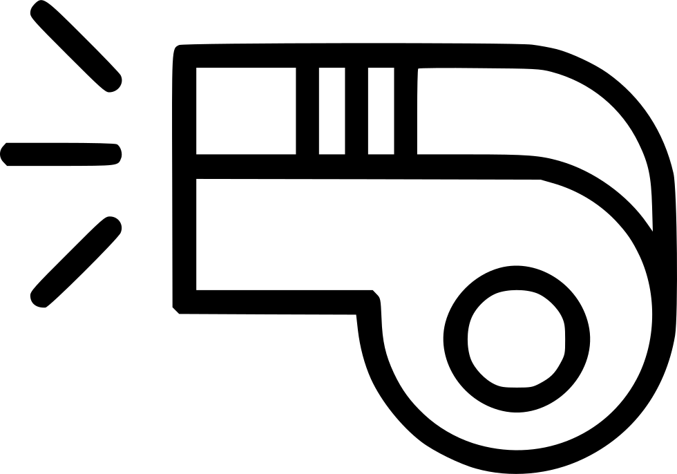 Wistle Referee Couch Police Instrument Comments - Whistle (980x686)