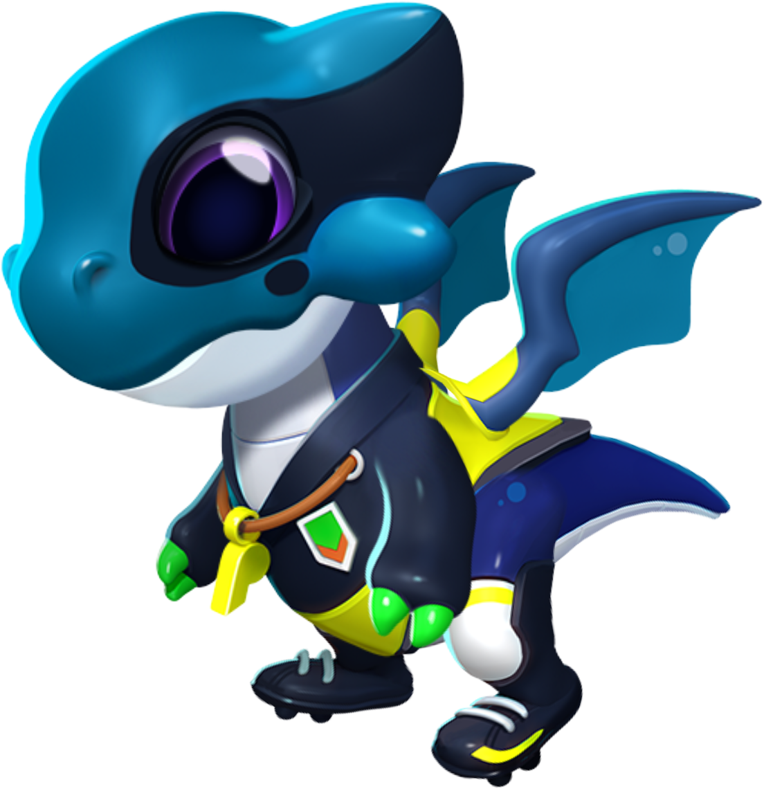 Referee Dragon - Portable Network Graphics (1116x1154)