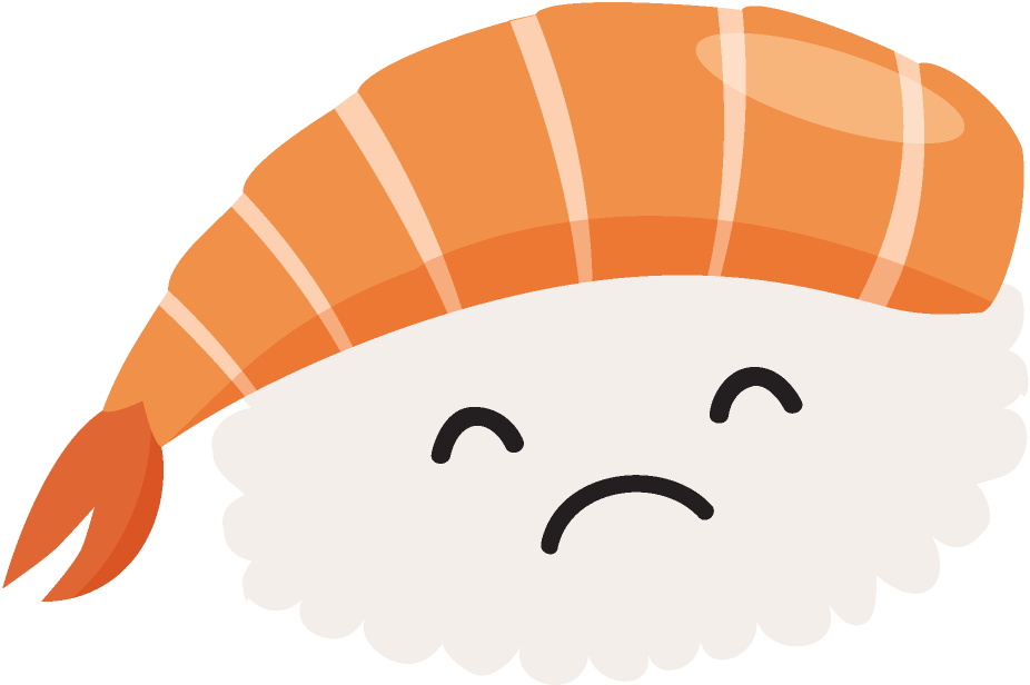 Png Free Library Stickers Sticker - Transparent Sushi Sticker (926x616)