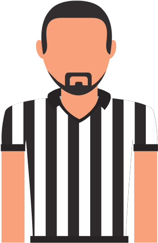 Referee Man Person Icon - Illustration (550x550)