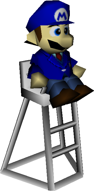 View Samegoogleiqdbsaucenao 15003 , - Mario Tennis 64 Blue Mario (750x650)