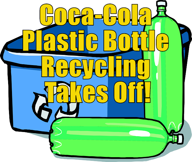 Cola Clipart Plastic Container - Plastic Bottle Recycling Clipart (640x540)