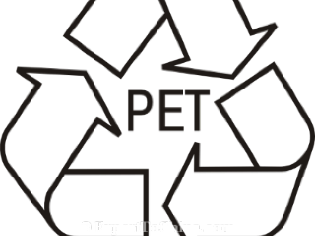 Plastic Clipart Pet Bottle - Bottles Recycling Adhesive Sticker-recycle Logo Sign-environment (640x480)