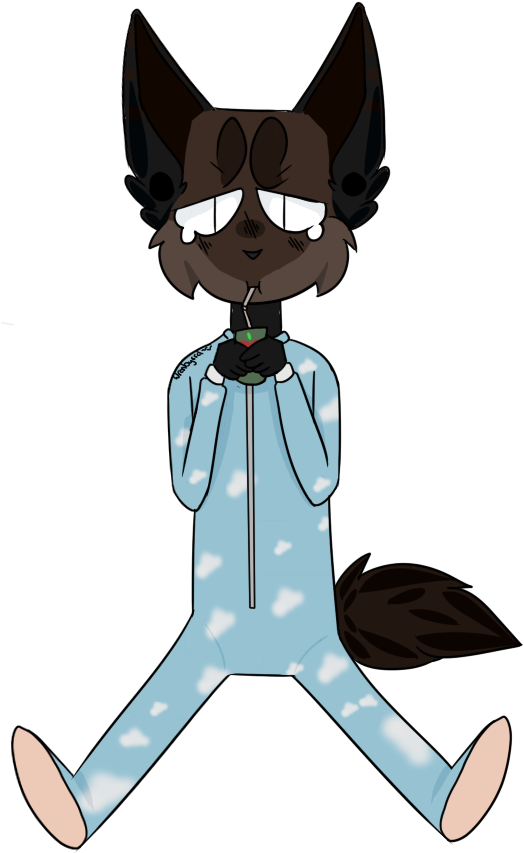 Image Juice Box And Pajamas By Wrenbyrrd - Cartoon (525x876)