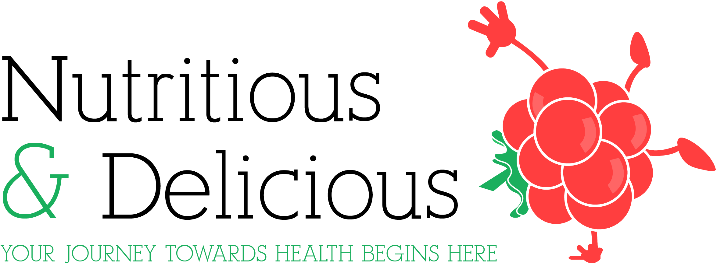 Nutritious And Delicious Logo (2351x874)