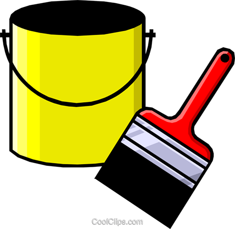 Paint Can Royalty Free Vector Clip Art Illustration - Illustration (480x467)