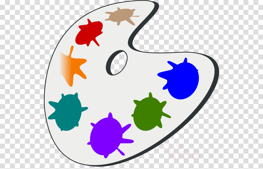 Download Yin And Yang Transparent Clipart Palette Clip - Paleta De Cores Aquarela (900x580)