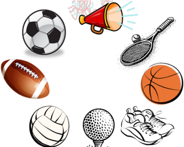 Sports Equipment Clipart Athletic Director - Fall Sports (640x480)