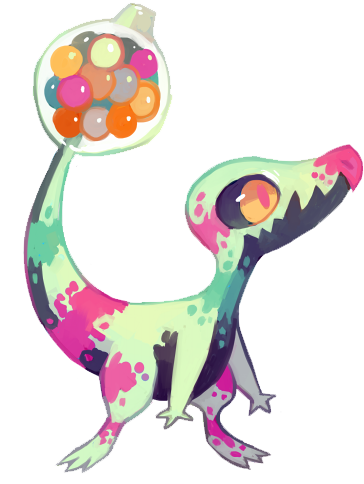 Gum Shooter - Illustration (395x532)