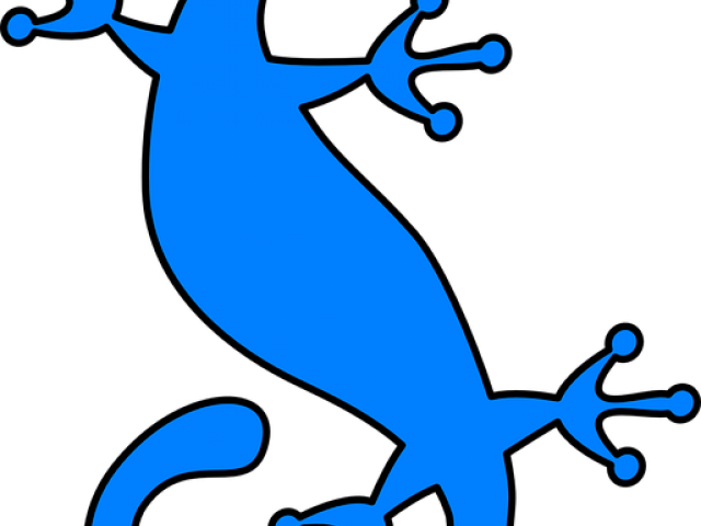 Gecko Clipart Iguana - Lizard (640x480)