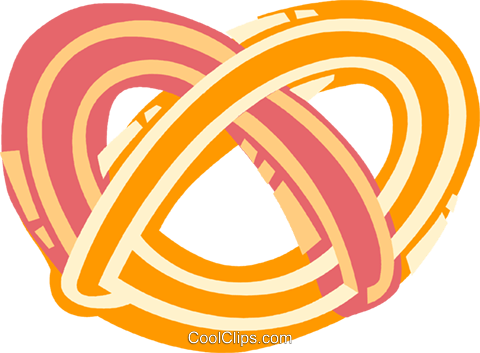 Pretzel Libres De Derechos Ilustraciones De Vectores - Clip Art (480x353)