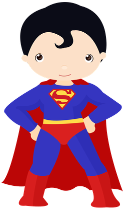 Vector Stock Baby Superman Clipart - Superhero Clipart (286x431)