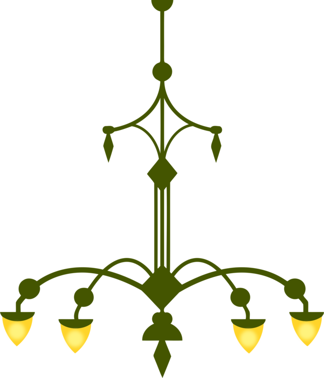 Chandelier Light Fixture Lighting Computer Icons Candle - Lamp Chandelier Clipart Png (643x750)