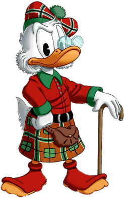 Ducktales Mcscrooge Scottish Outfit - Scottish Scrooge Mcduck (400x400)