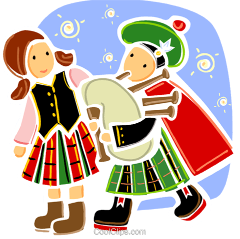 Scotland Royalty Free Vector Clip Art Illustration - Scotland (480x479)