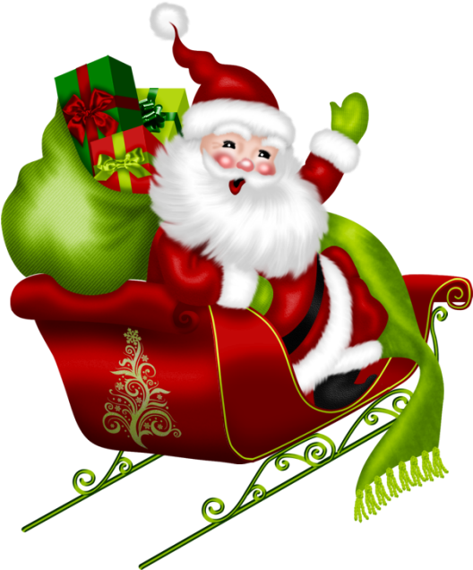 Pere Noel,santa, Christmas - 3 Advent Bilder Lustig (531x650)