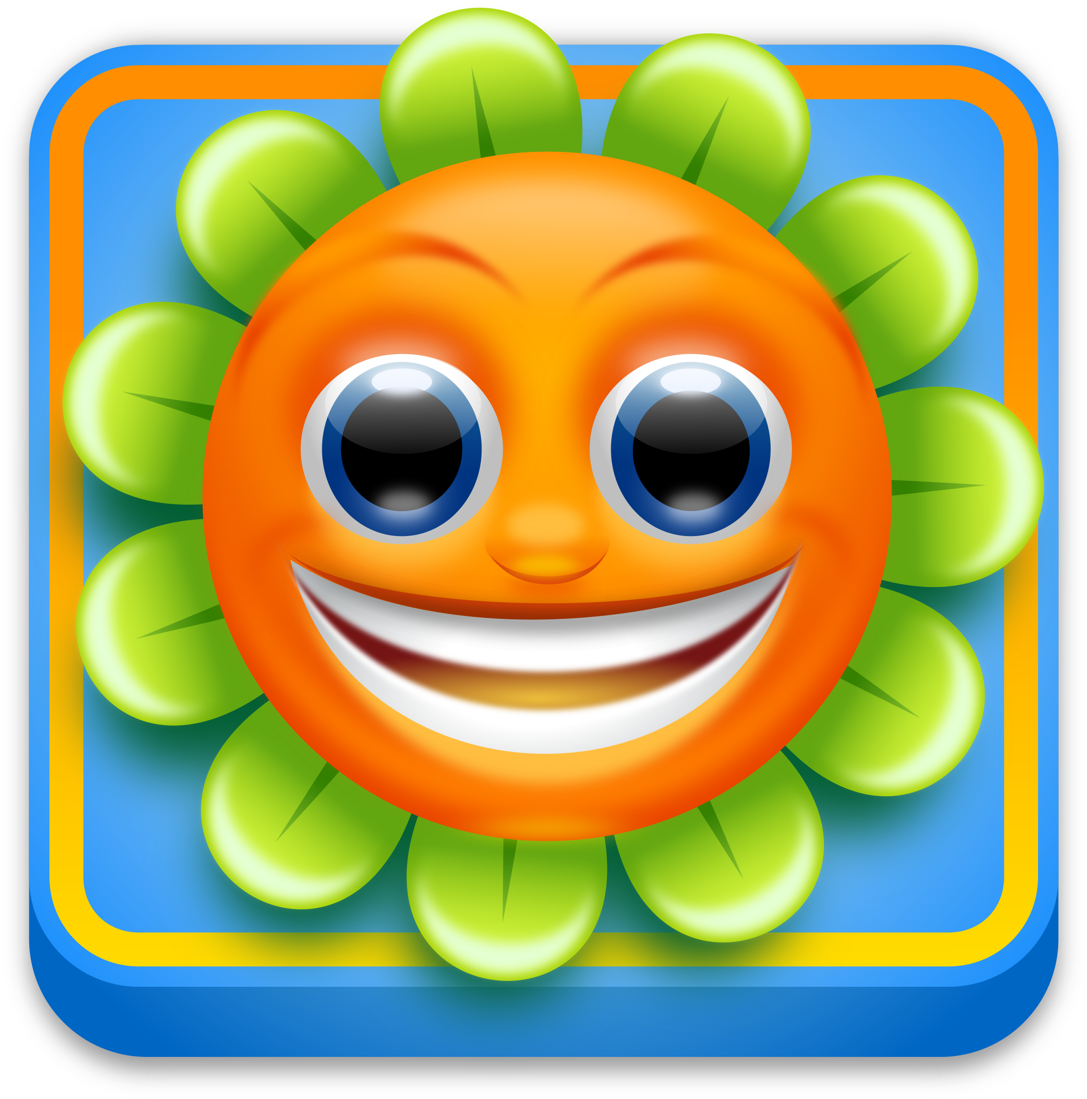 Big Image - Happy Sunflower Clipart Pink (2368x2400)