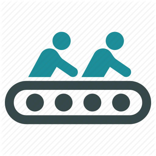 Download Line Production Icon Clipart Computer Icons - Production Line Icon (512x512)